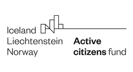 Aktyvių piliečių fondo („Active Citizens Fund“) logotipas