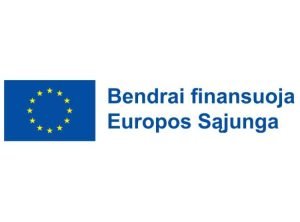Bendrai finansuoja Europos Sąjunga – logotipas